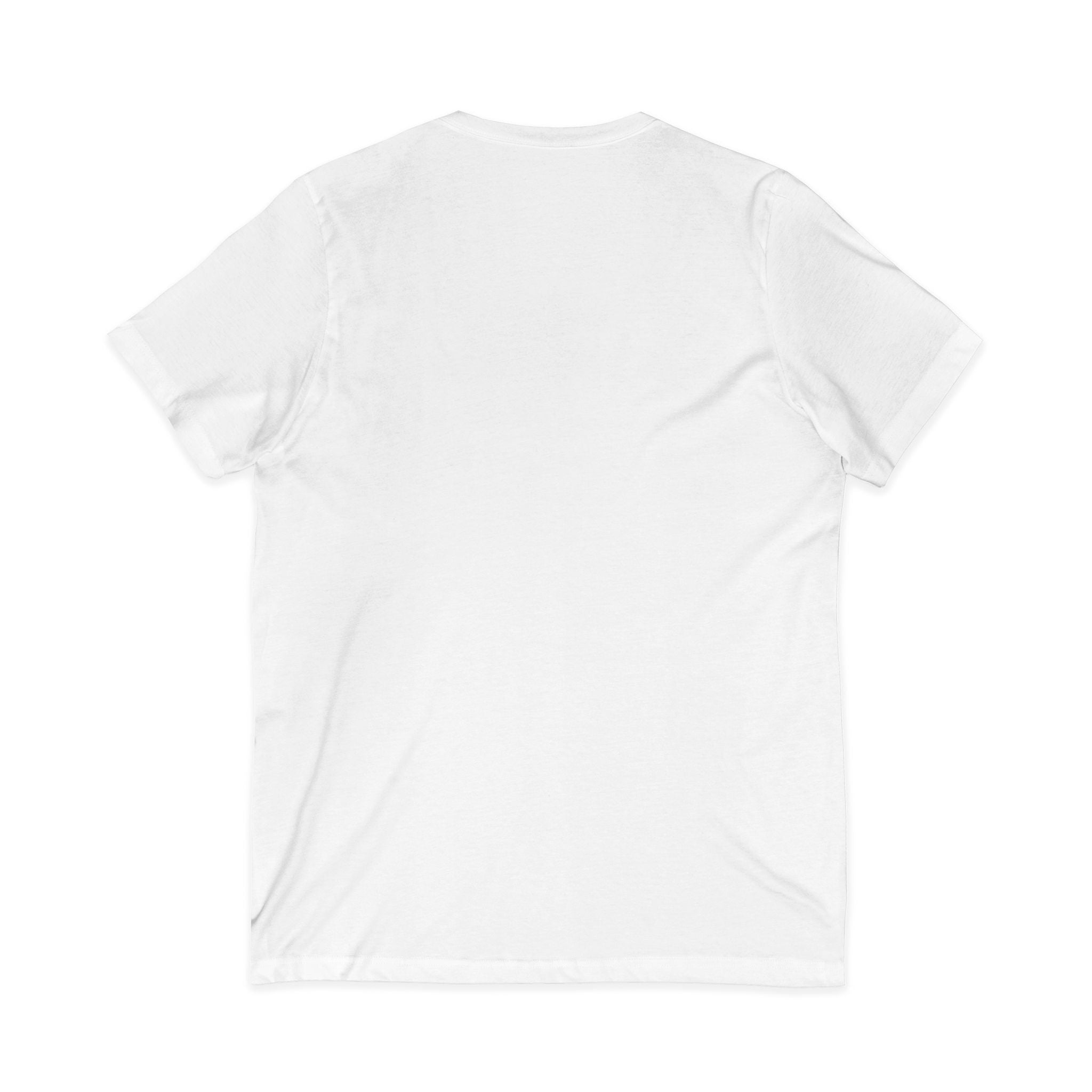 V-Neck T-shirt, "I am poetry" original wearable poem